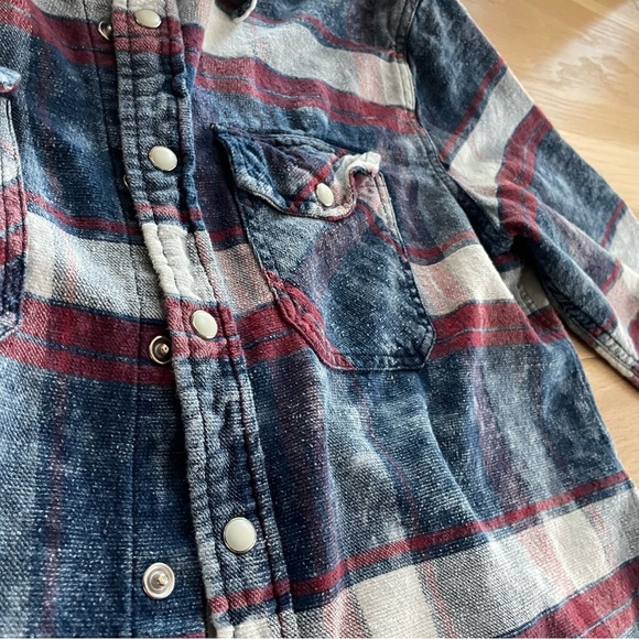 Women’s Flannel 100% Cotton Snap Buttons - Picture 6 of 6